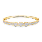 All My Tomorrows Belong To You Diamond Bangle 11287 0019 a main
