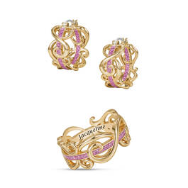 Golden Wave Birthstone Ring 12395 0016 e october