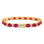 Birthstone & Diamond Tennis Bracelet 12017 0014 a main