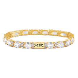 Birthstone & Diamond Tennis Bracelet 12017 0014 d april