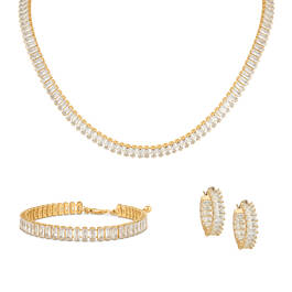 Baguette Beauty 90 Carat Jewelry Set 12074 0014 a main