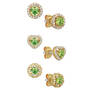 Genuine Birthstone Earring Set 12496 0014 k august