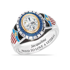 Proud to Love a Veteran Ring 12668 0016 a main