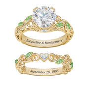 Forever Entwined Anniversary Ring Set 12258 0012 b rings