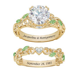 Forever Entwined Anniversary Ring Set 12258 0012 b rings