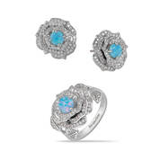 Personalized Love Blossom Ring with FREE Matching Earrings 12226 0011 a main