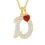 Personalized Birthstone Diamond Initial Pendant 11321 0017 b intial