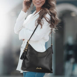 The Jose Hess Signature Black Leather Handbag 12863 0019 m model