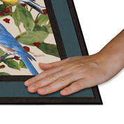 The Personalized Songbird Outdoor Rug 12749 0019 b handshot