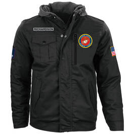The US Marines Hooded Trucker Jacket 11539 0049 a main