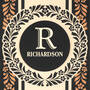 The Monogrammed Welcome Banner 12148 0016 b closeup