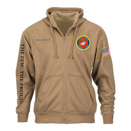The Personalized US Marines Hoodie 11649 0046 a main