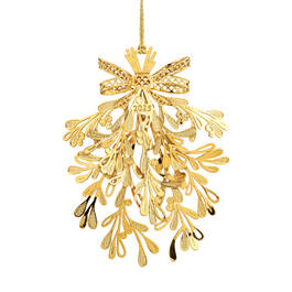 2025 Gold Ornament Collection 12034 0054 e holy sprig