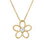 Michael O Connor Limited Edition Diamond Flower Set 11142 1988 b pendant