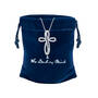 Blessed Custom Cross Pendant 11485 0019 g gift pouch