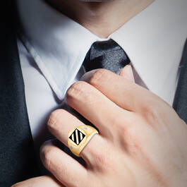 Personalized Army Unit Insignia Diamond Ring 12272 0030 m model