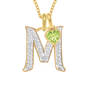 Personalized Birthstone Diamond Initial Pendant 11321 0017 c intial