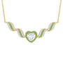 Personalized Everlasting Love Birthstone Necklace 10673 0013 h august