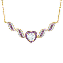 Personalized Everlasting Love Birthstone Necklace 10673 0013 f june