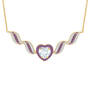 Personalized Everlasting Love Birthstone Necklace 10673 0013 f june