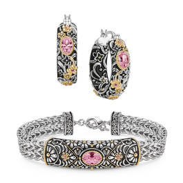 Bali Dreams Birthstone Bracelet and Earrings Set 11900 0057 j october