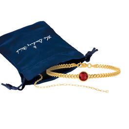 Everyday Elegance Birthstone Bracelet with Free Matching Bracelet 12580 0011 o giftpouch