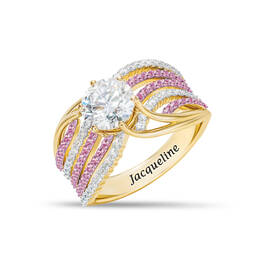 Personalized Winding Way Birthstone Ring 11761 0014 j october