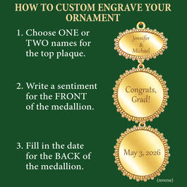 Deluxe Commemorative Gold Ornament 13234 0019 c ornaments