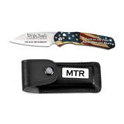 Personalized American Tribute Pocket Knife with FREE Leather Holder 12773 0018 a main