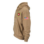 The Personalized US Marines Hoodie 11649 0046 b left