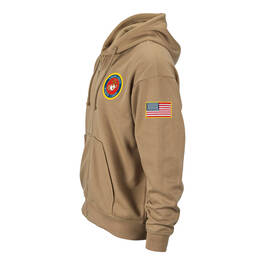 The Personalized US Marines Hoodie 11649 0046 b left