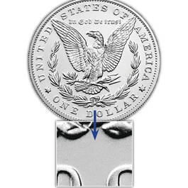 philadelphia mint morgan silver dollar anniversary C4M c Mark