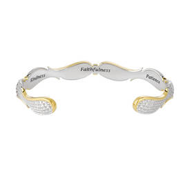 Diamond Angel Wing Bangle 11718 0018 b back