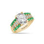 “Queen of My Castle” Birthstone Ring, Personalized Queen of My Castle Birthstone Ring 11392 0011 e may