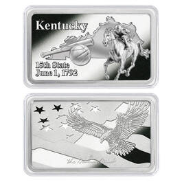 America the Beautiful Silver Plated Ingot Collection 11985 0014 r KY