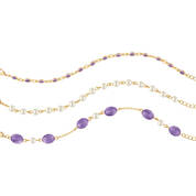 Birthstone Layered Bracelet Set 1478 0100 b february