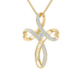 Blessed Genuine Cross Pendant 12467 0019 d april