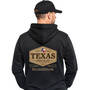 The Personalized Lone Star Hoodie 12733 0033 m model back