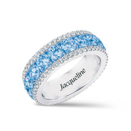 Birthstone Eternity Ring 11486 0018 l december