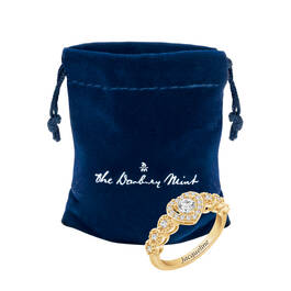 Golden Heart Ring 12674 0018 g giftpouch