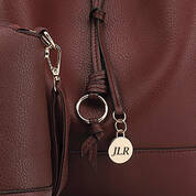 Vintage Red Handbag with FREE Matching Crossbody 12578 0049 b closeup