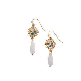 Seasonal Blooms Necklace Set with Matching Earrings 12508 0010 b earring