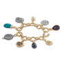 Crystal Bracelet Coin Pearl Charm 10667 0011 a main