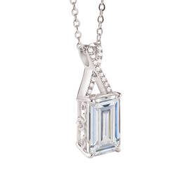 The American Dream 11 Carat Pendant with FREE Matching Earrings 12916 0016 c pendant side