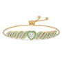 Everlasting Love Birthstone Bracelet, Personalized Everlasting Love Birthstone Bracelet 10674 0012 h august