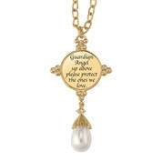 Guardian Angel Pearl Necklace 10804 0015 b back