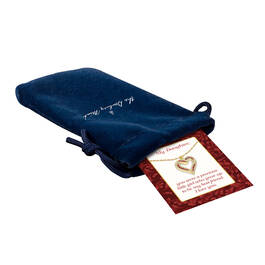 My Daughter My Best Friend Heart Journey Pendant 10217 0016 g gift pouch