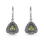 serenity green peridot drop earrings UK SEGPE a main