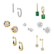 The Hollywood Glamour Seven Earring Wardrobe 12332 0012 a main