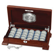 The Complete Barber Silver Half Dollar Collection 4170 0089 b display